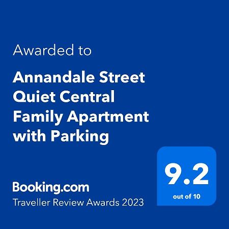 Annandale Street Quiet Central Family Apartment With Parking Edinburgh Kültér fotó